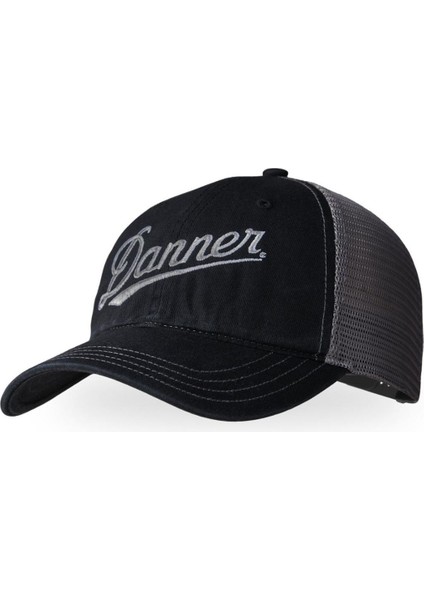 Embroidered Şapka Black/gray