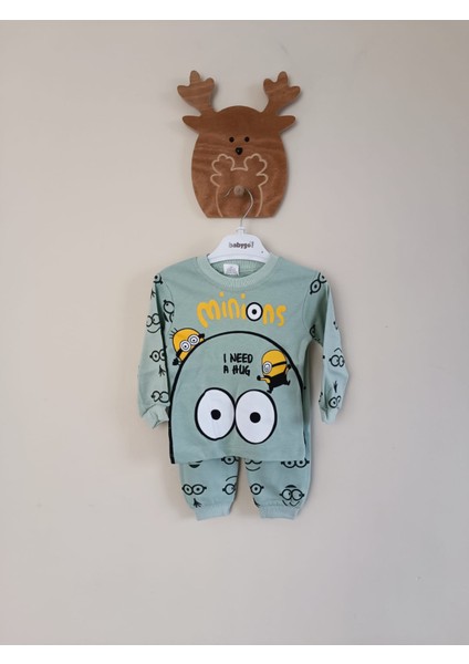 Renkli Minyon Pijama Takımı