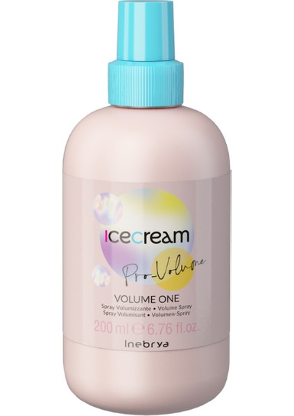 Ice Cream Pro-Volume İnce Telli Saçlar İnce Hacim Spreyi 200 ml