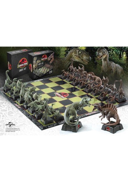 Jurassic Park Satranç Takımı