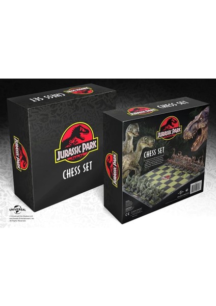 Jurassic Park Satranç Takımı modelleri