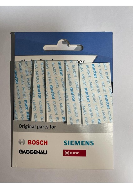 Siemens Vitroseramik Elektrikli Cam Ocak Kazıyıcı Temizleme Bıçağı Yedek Bıcak 5 "adet