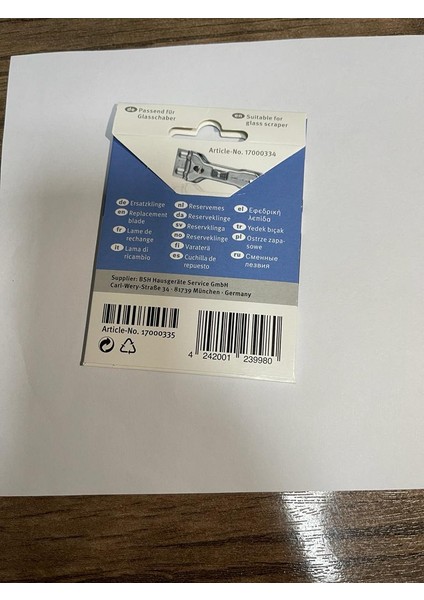 Siemens Vitroseramik Elektrikli Cam Ocak Kazıyıcı Temizleme Bıçağı Yedek Bıcak 5 "adet fiyatları