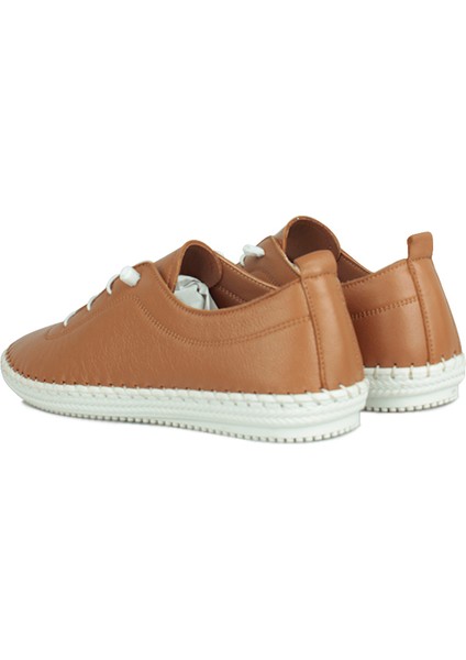 625041 167 Kadın Taba Deri Günlük Büyük Numara Ayakkabı fırsatları