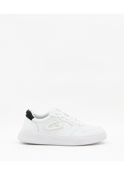 New Era 0402 Low Erkek Beyaz Deri Sneaker