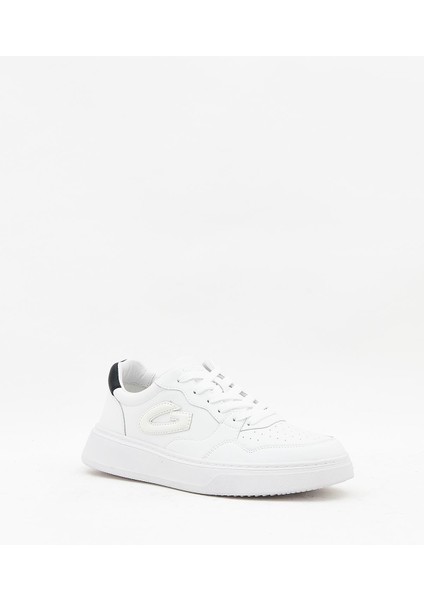 New Era 0402 Low Erkek Beyaz Deri Sneaker