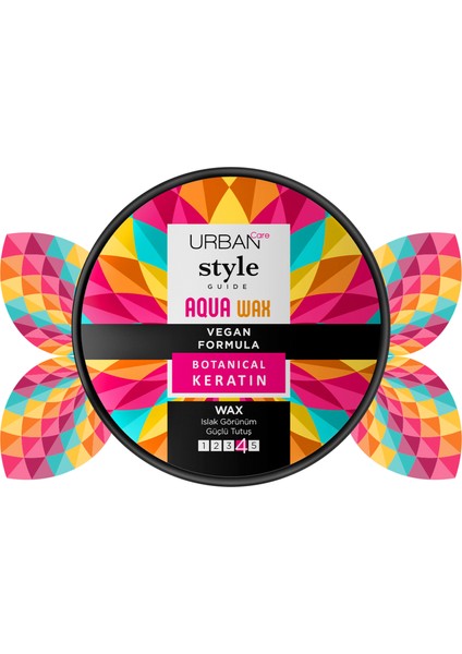 URBAN Care Style Guide Islak Görünüm Sağlayan Wax - Güçlü Tutuş - Vegan - 100 ML