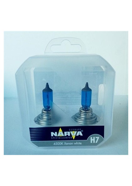 Narva H7 4500K Xenon White Ampul Takım 48607