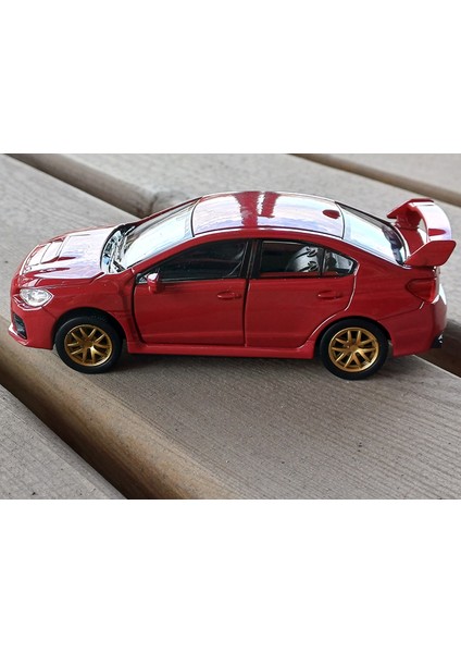 Lisanslı Subaru Wrz Stı Çek Bırak Model Metal Araba (1:34) 43693D fiyatları