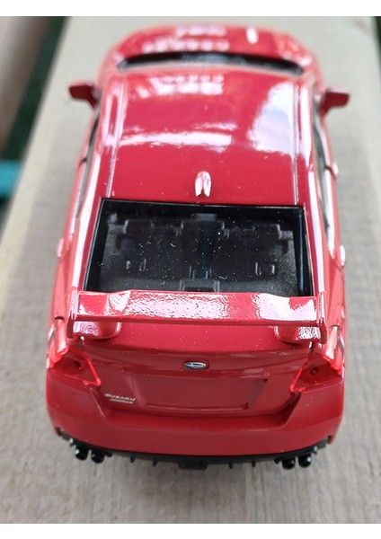 Lisanslı Subaru Wrz Stı Çek Bırak Model Metal Araba (1:34) 43693D fırsatları