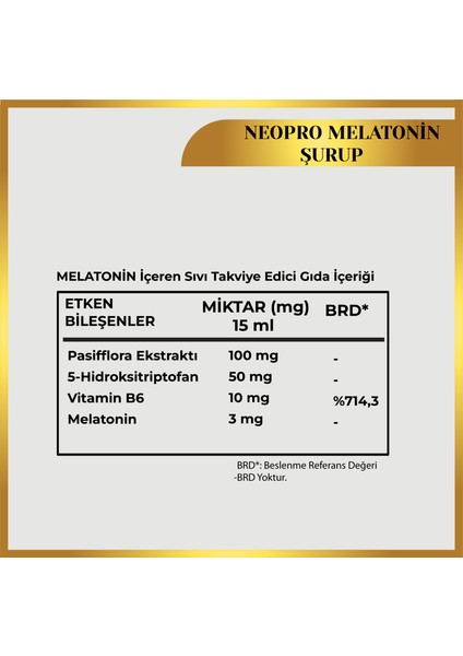 Melatonin Şurup - - 150ml