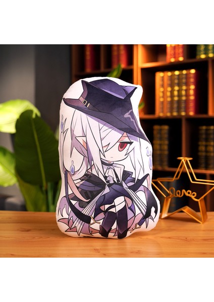 2d Animasyon Arknights Yastık Amiya Tavşan Peluş Oyuncak 400G45CM (Yurt Dışından)