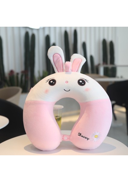 Boyun Yastığı U Şeklinde Yastık Peluş Oyuncak Araba Yastığı Ofis Şekerleme Seyahat Yastığı 250G32*32CM (Yurt Dışından)