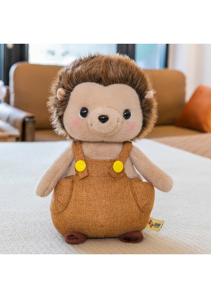 Sevimli Küçük Kirpi Bebek Peluş Oyuncak Çocuk Hediye Yastık 200G25CM (Yurt Dışından)