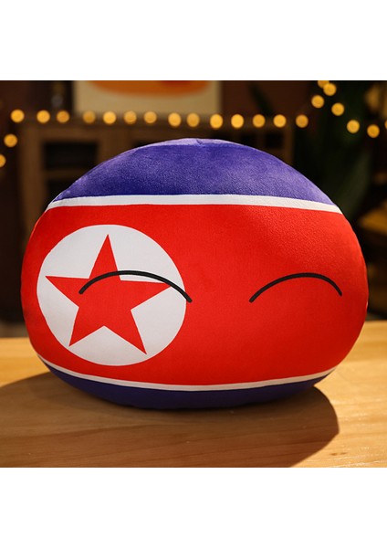 Yaratıcı Peluş Bebek Yastık Minder Bayrağı 30G10CM (Yurt Dışından)