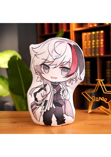 2d Animasyon Arknights Yastık Amiya Tavşan Peluş Oyuncak 400G45CM (Yurt Dışından)