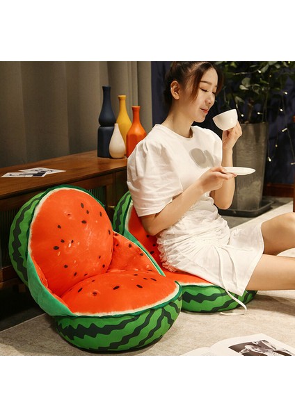 Simüle Karpuz Yastık Yastık Karpuz Peluş Yatak Odası Süsleri Oturma Odası Dekorasyon Yastık 1000G40*60CM (Yurt Dışından) fiyatları