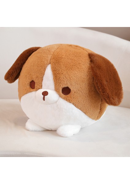 Sevimli Yumuşak ve Tombul Köpek Yavrusu Peluş Oyuncak Yastık 600G40*35CM (Yurt Dışından)
