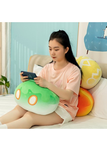 Genshin Impact Slime Yastık Yastık Peluş Oyuncak 100G10CM (Yurt Dışından) fırsatları