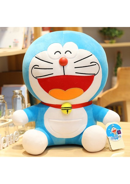 Doraemon Doraemon Doraemon Peluş Oyuncak Jingle Kedi Bebek Mavi Şişman Adam Yastık 400G30CM (Yurt Dışından)