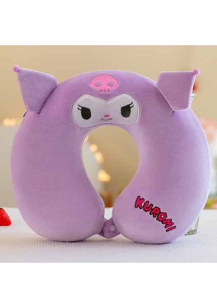 Boyun Yastığı U Şeklinde Yastık Peluş Oyuncak Araba Yastığı Ofis Şekerleme Seyahat Yastığı 250G32*32CM (Yurt Dışından)