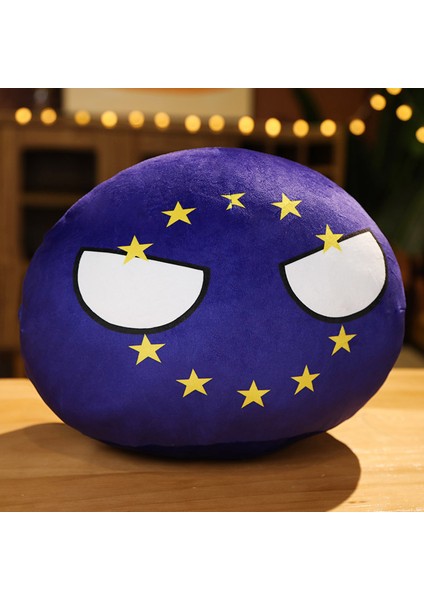 Yaratıcı Peluş Bebek Yastık Minder Bayrağı 30G10CM (Yurt Dışından)
