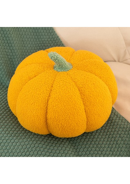 Simüle Kabak Peluş Oyuncak Cadılar Bayramı Sebze ve Meyve Yastığı 200G23CM (Yurt Dışından)