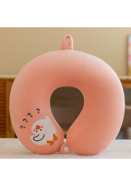 Boyun Yastığı U Şeklinde Yastık Peluş Oyuncak Araba Yastığı Ofis Şekerleme Seyahat Yastığı 250G32*32CM (Yurt Dışından)