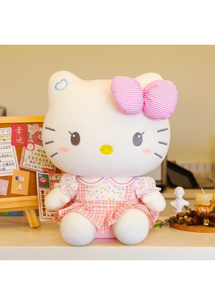 Hello Kitty Kedi Peluş Oyuncak Kızlar Için Doğum Günü Hediyesi 650G30CM (Yurt Dışından)