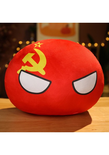 Yaratıcı Peluş Bebek Yastık Minder Bayrağı 30G10CM (Yurt Dışından)