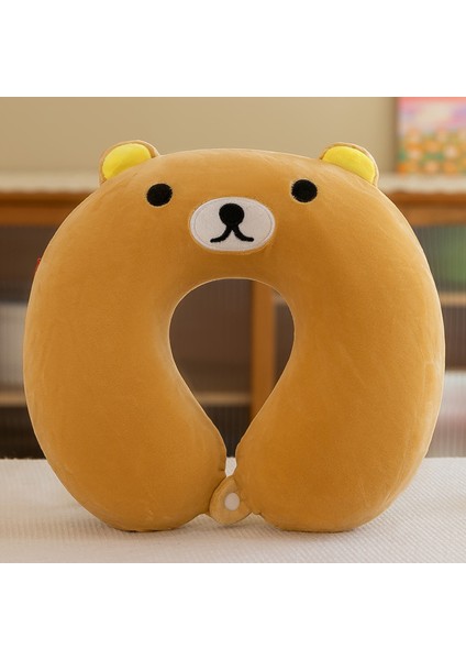 Boyun Yastığı U Şeklinde Yastık Peluş Oyuncak Araba Yastığı Ofis Şekerleme Seyahat Yastığı 250G32*32CM (Yurt Dışından)