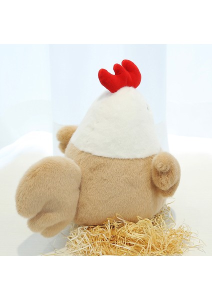 Peluş Oyuncak Tavuk Bebek, Sevimli Tavuk Bez Bebek, Yumuşak ve Rahat Yastık 300G23CM (Yurt Dışından) modelleri