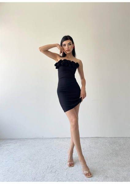 Sofia Siyah Mini Elbise fiyatları