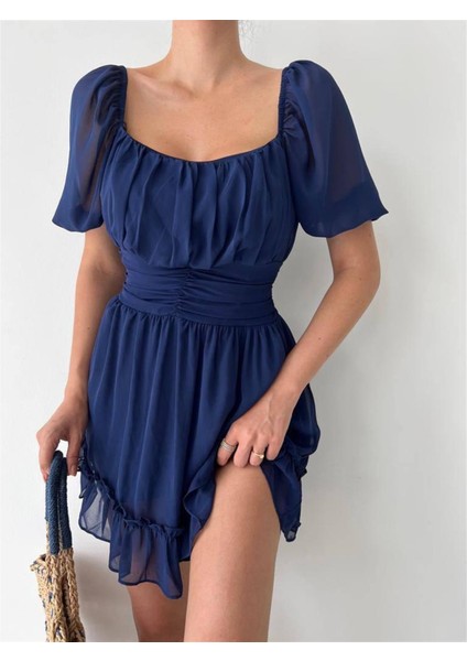 Ester Mini Elbise Mavi fiyatları