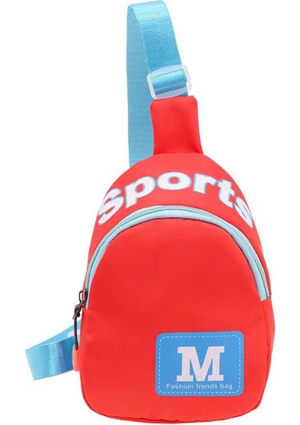 Kore Versiyonu Çocuk Çantası Moda Tüm Maç Küçük Göğüs Çantası Sevimli Karikatür Omuzdan Askili Çanta Aksesuarları Çantası (Yurt Dışından)