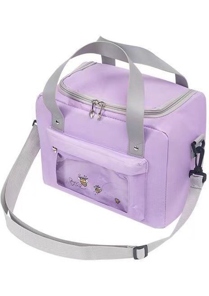 Oxford Büyük Kapasiteli Çanta - Mor (Yurt Dışından)