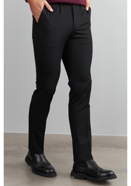 980 Erkek Tek Pile Cavalli Pantolon Siyah fiyatları