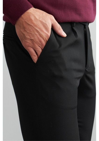 980 Erkek Tek Pile Cavalli Pantolon Siyah modelleri