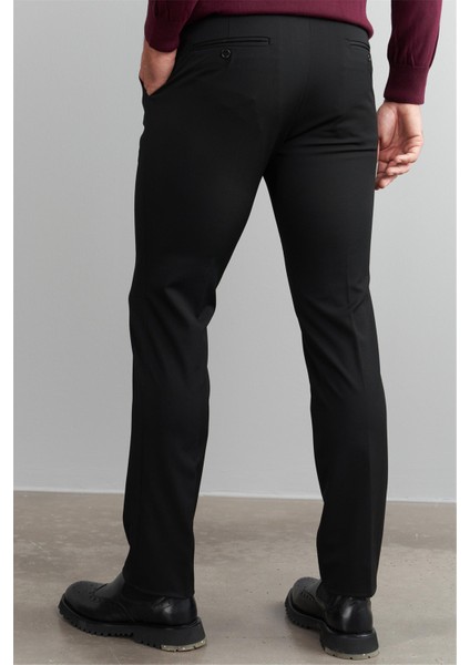 980 Erkek Tek Pile Cavalli Pantolon Siyah fırsatları
