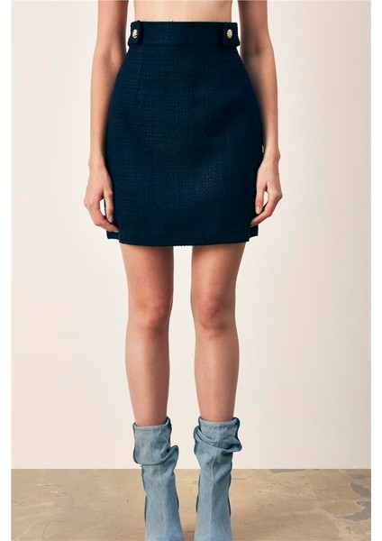 K24 1226-4509 Lacivert Mini Tuvit Etek modelleri