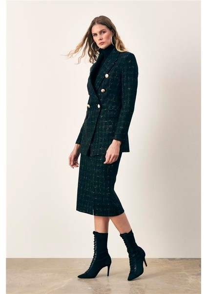 K24 1237-4508 Siyah Simli Midi Boy Etek fiyatları