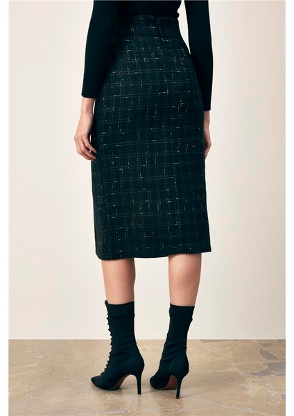 K24 1237-4508 Siyah Simli Midi Boy Etek indirimleri