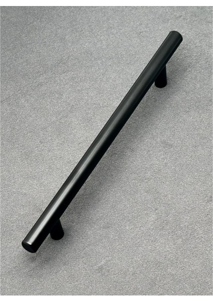 Helen Mat Siyah Tv Ünitesi Vestiyer Yatak Odası Mutfak Dolap Çekmece Kulpu 160 mm 1 Adet