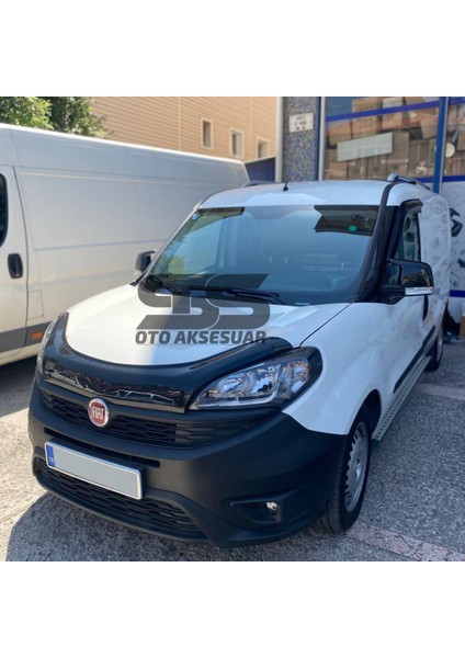 Fiat Doblo Batman Yarasa Ayna Kapağı Piona Black 2009 - 2022 Arası Kasalara Uyumlu 2 Adet D3 - D4