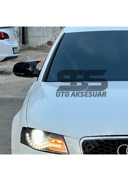 Audi A4 B8 2009 ve ARASI2014 Yarasa Ayna Kapağı Piano Black Abs Plastik Batman fiyatları