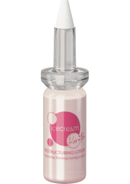 Ice Cream Keratin Restructuring Yeniden Yapılandırıcı Serum 12 x 11 ml