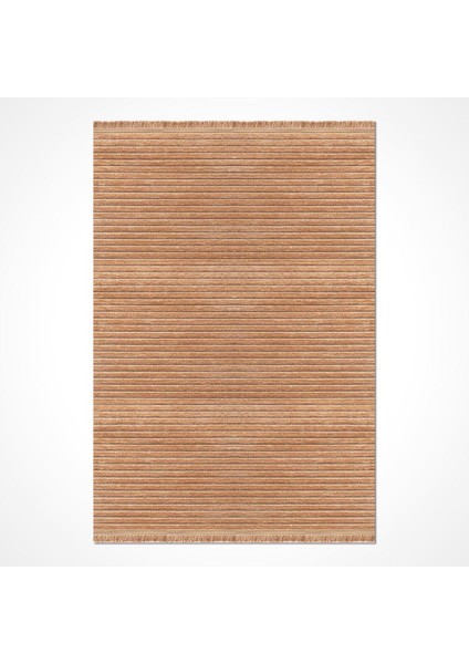 Lakse Koleksiyonu 8253S Naturel Lateks Kaydırmaz Tozsuz Havsız Özel Ölçü Kilim Yolluk