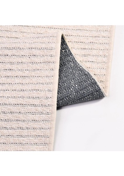 Lakse Bukle Koleksiyonu 8260S Naturel Lateks Kaydırmaz Tozsuz Havsız Özel Ölçü Kilim Yolluk modelleri