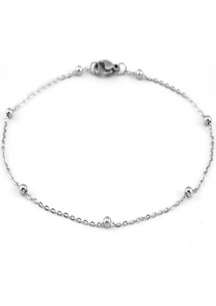 Kadın Zarif Toplu Zincir Dorika Model Bileklik