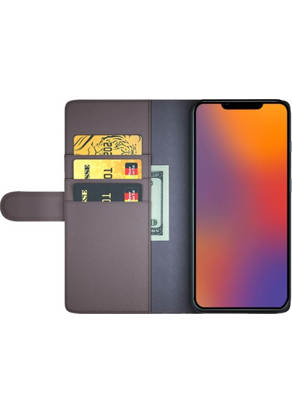 iPhone 14 Için Şok Geçirmez Telefon Kapağı Orijinal Deri Tpu Stand Cüzdan Case-Brown (Yurt Dışından) fiyatları